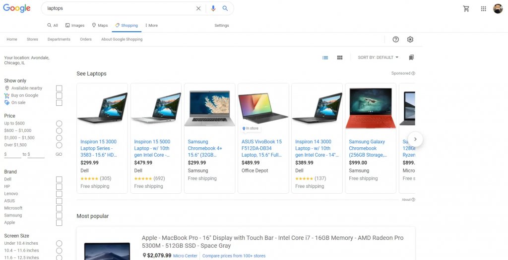 Google Shopping